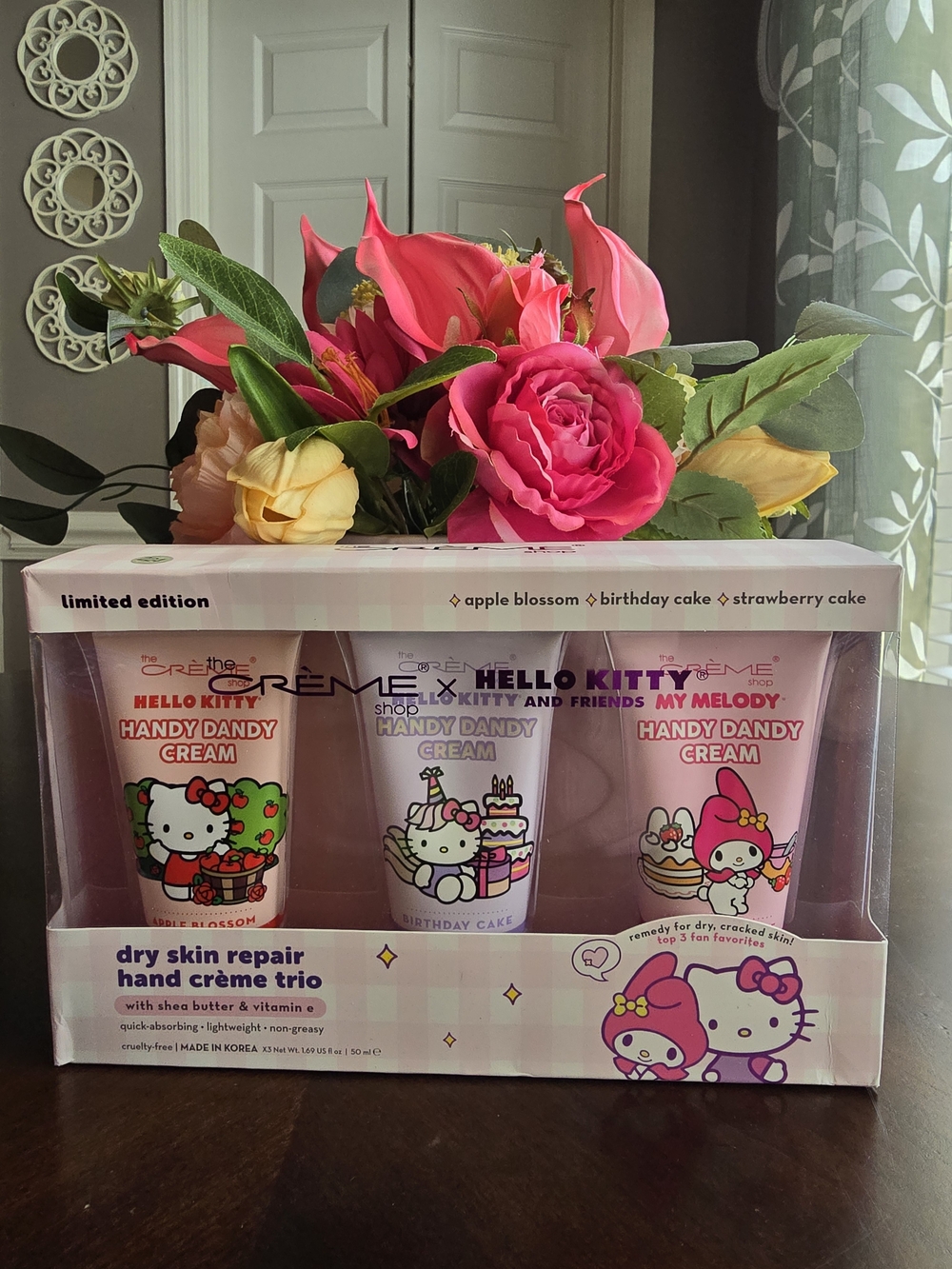 The Creme Shop x Hello Kitty Limited Edition Trio Hand Moisturizing